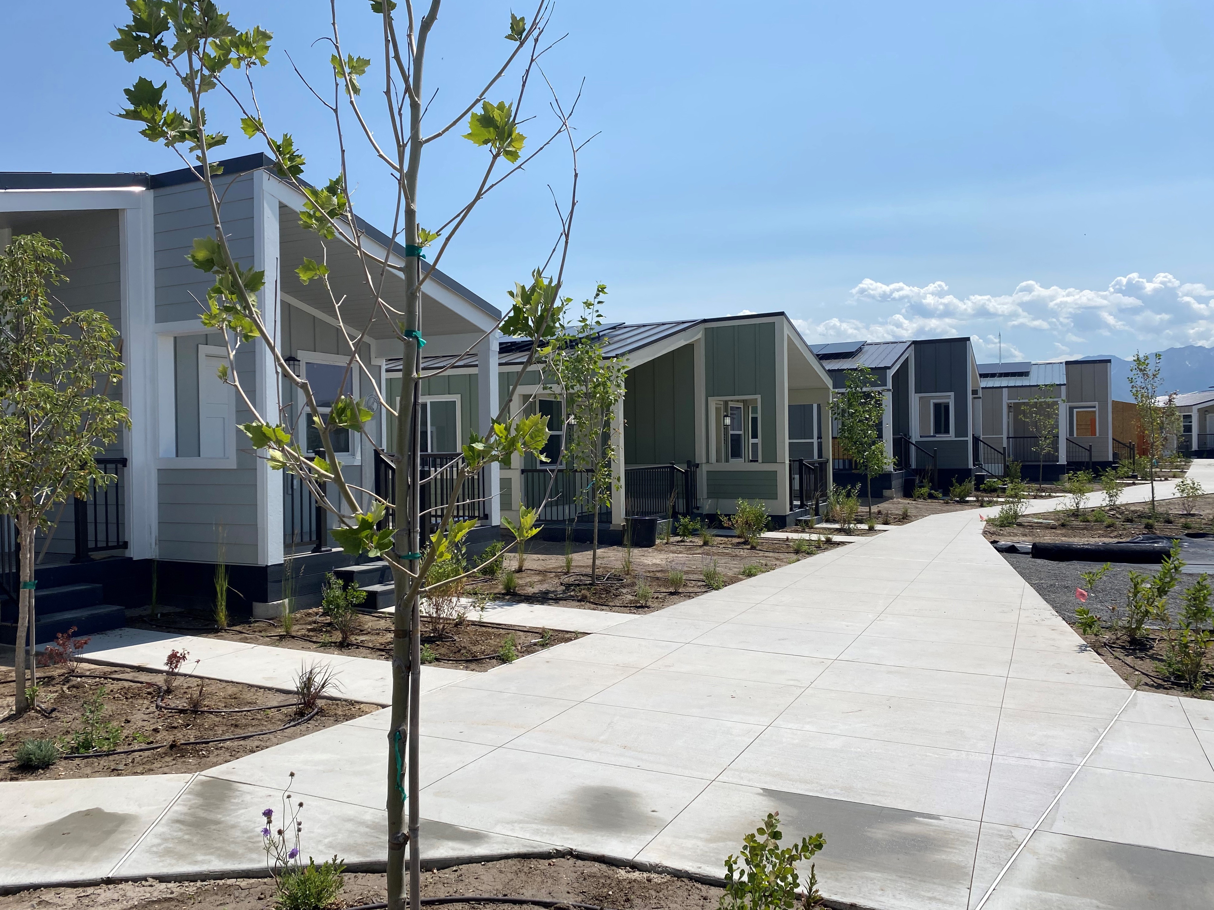 The Other Side Village is building tiny cottages in Salt Lake City as part of its program to help people who